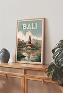 Travel Poster Bali Tample