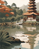 Travel Poster Bali Tample