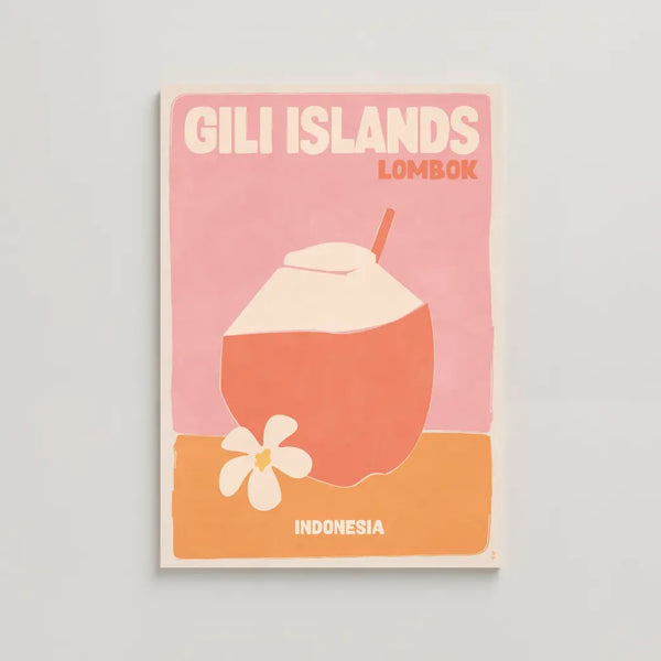Bali Desa Gili Island Posters