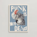 Bali Zoo Punk Blue Posters