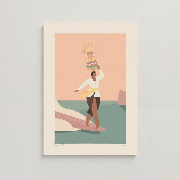 The Balinese Balinese Surfing Posters