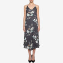 Freedom Gray Floral Dress