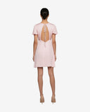 Butterfly Mini Peach Dress