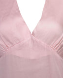 Butterfly Mini Peach Dress