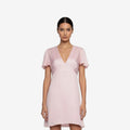 Butterfly Mini Peach Dress