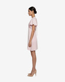 Butterfly Mini Peach Dress