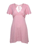 Butterfly Mini Pink Dress