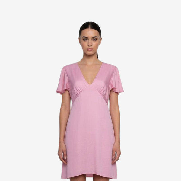 Butterfly Mini Pink Dress