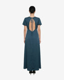 Butterfly Teal Dress