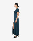 Butterfly Teal Dress
