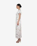 Butterfly White Floral Dress