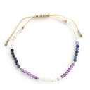 Stress Relief Bracelet – Amethyst, Clear Quartz & Sodalite