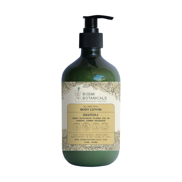 Aromatic and Flowery Body Lotion - Kesturi (Dry Skin)