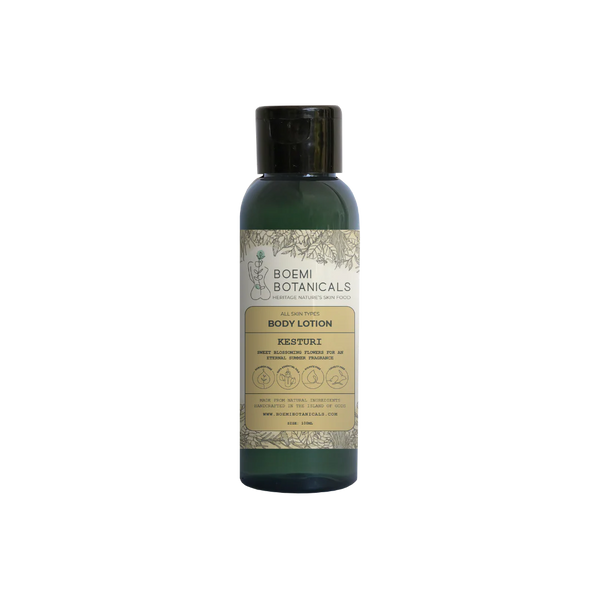 Aromatic and Flowery Body Lotion - Kesturi (Dry Skin)