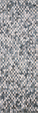 Maddox Rug in Ocean/Grey