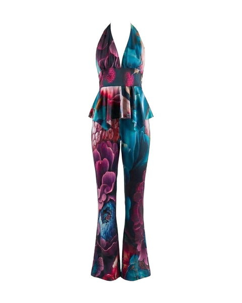 MA 065 JUMPSUIT ALEXA BOUQUET PRINT