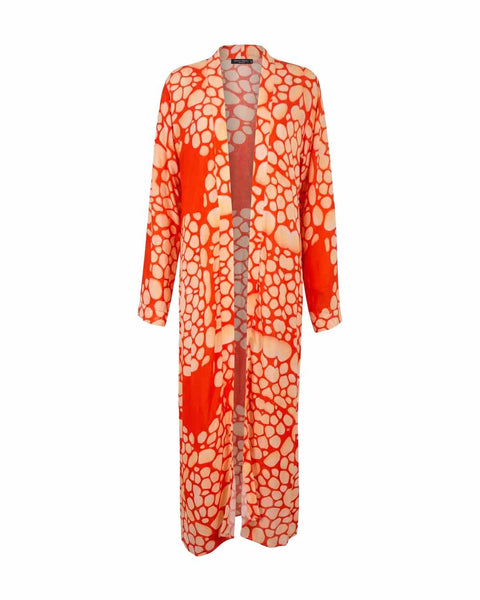 MA KIM 048 KIMONO ORANGE FISH