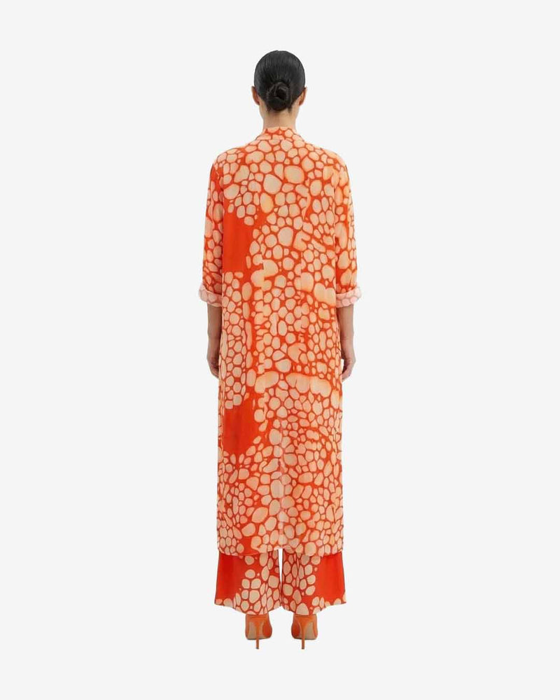 MA KIM 048 KIMONO ORANGE FISH