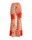 MA PANT 041 FLAIRE PANT ORANGE FISH
