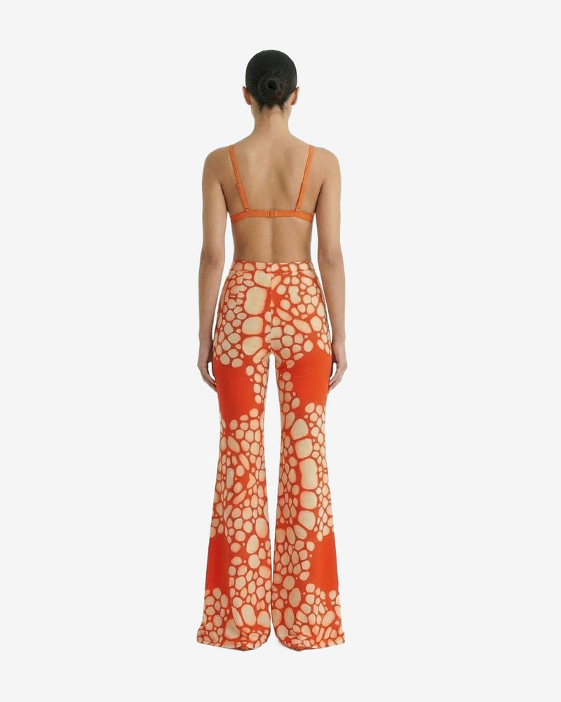 MA PANT 041 FLAIRE PANT ORANGE FISH