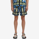 Barocco Blue Shorts