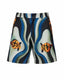 MA SHORT 096 BLUE STRIPES CHEETAH