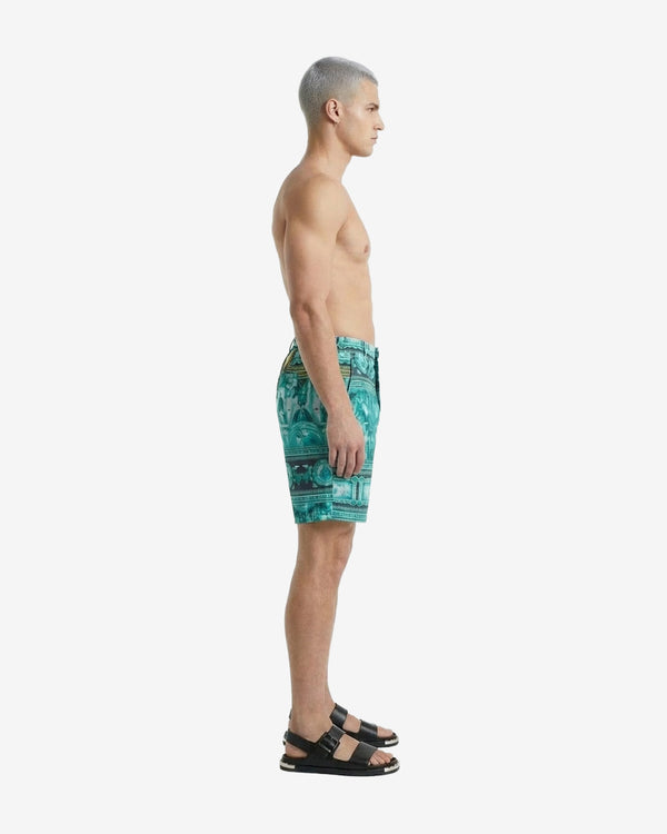 Broken Face Gold Shorts