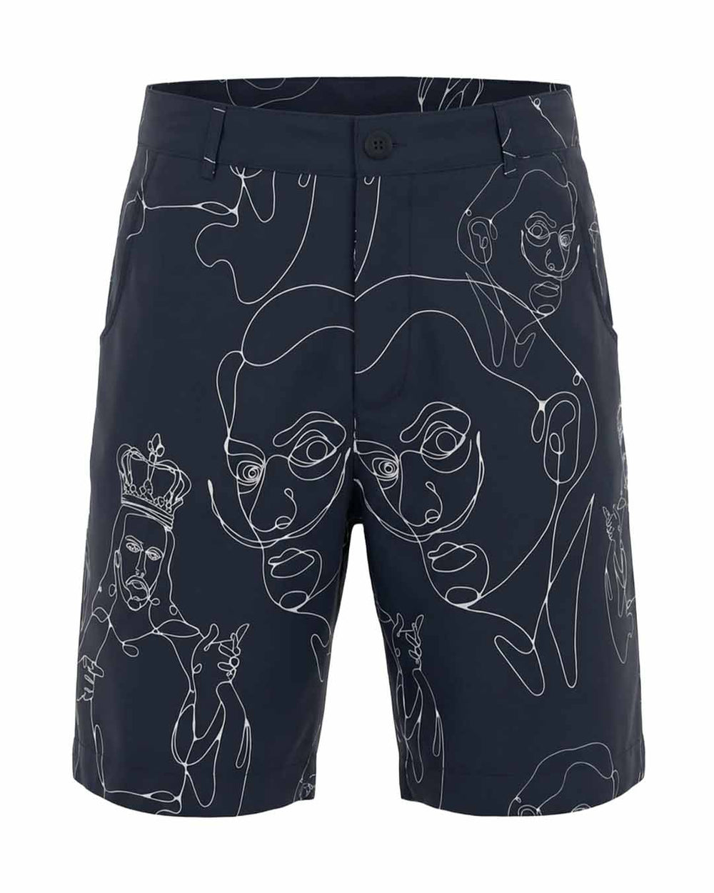 MA SHORT 019 DALI JESUS FACE