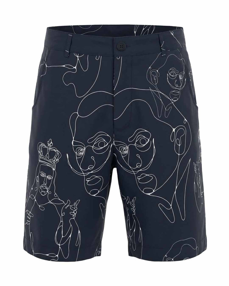 MA SHORT 019 DALI JESUS FACE