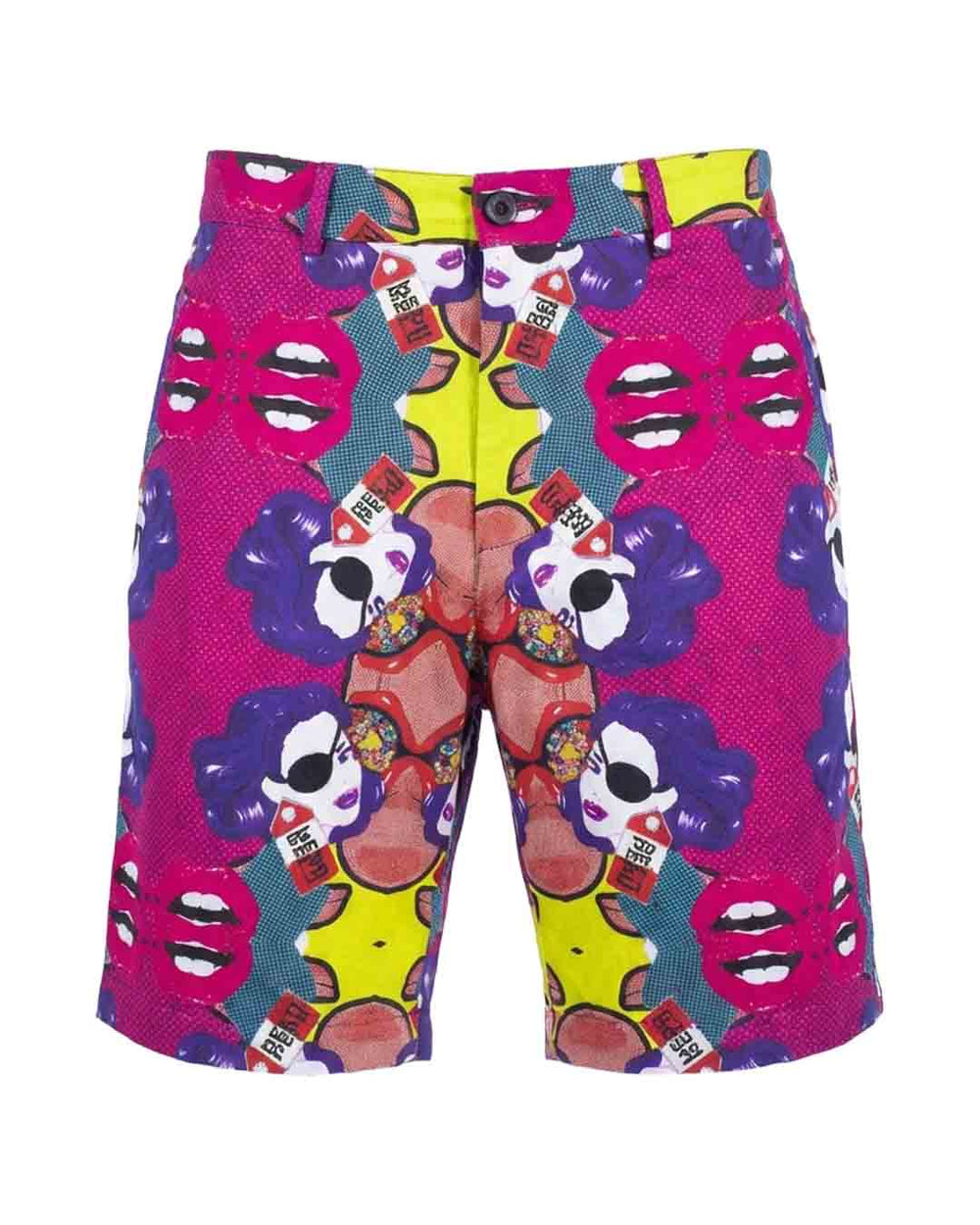 MASHORT 015 WOMEN ON PINK