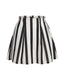 MA 057 SKIRT DOUBLE WELT BLACK STRIPES