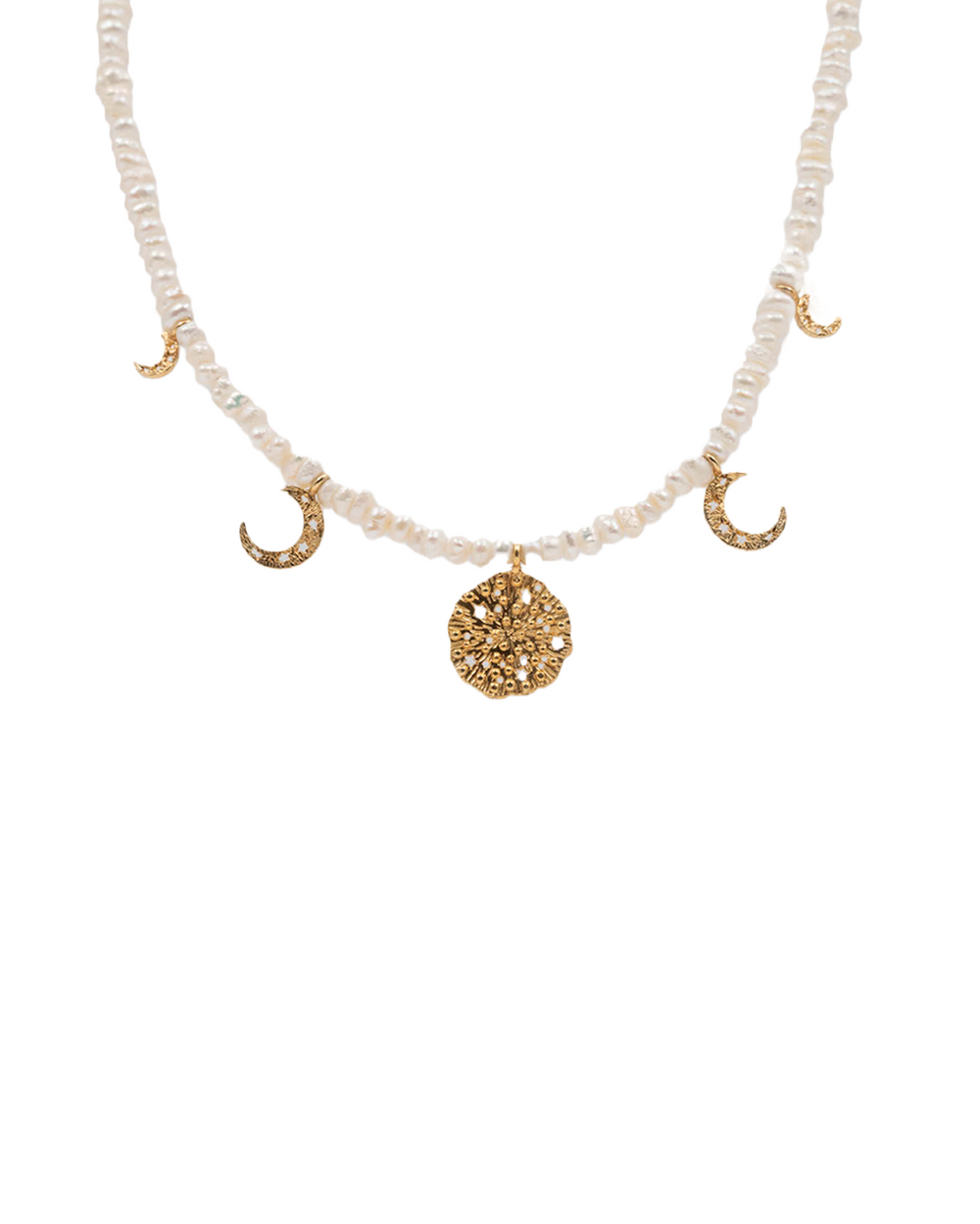 Moon Cycle Pearl Choker