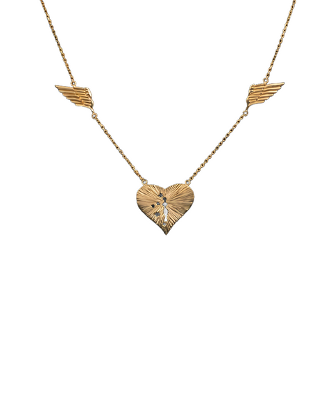 Heart With wings Necklace