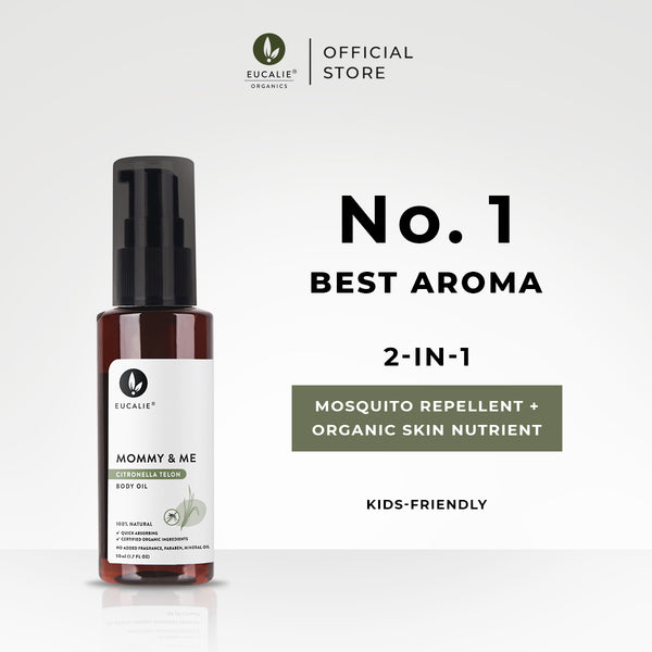 Mommy & Me Citronella Telon Organic Body Oil
