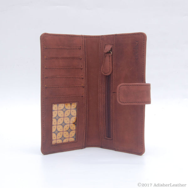 MADRI Wallet Vintage Brown