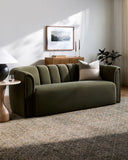 Myrtle Rug in Olive/Bronze
