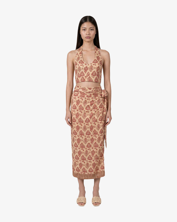 Luma Sarong Skirt Set