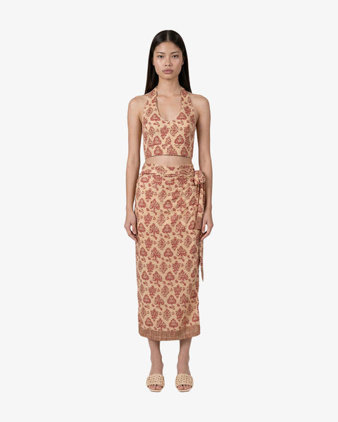 Luma Sarong Skirt Set