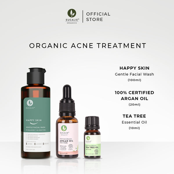 Organic Acne Treatment Package