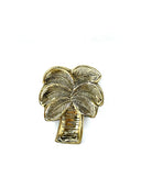 Palm Brass Tray
