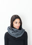 Knit Neck Warmer in Grey
