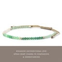 Heart Chakra Bracelet – Rose Quartz, Jade & Amazonite Blend