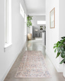 Sophie Rug in Blush/Grey