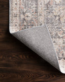 Sophie Rug in Grey/Apricot