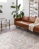 Sophie Rug in Grey/Apricot