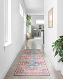 Sophie Rug in Brick/Ocean