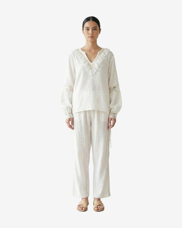 ANNA Long-Sleeved Blouse