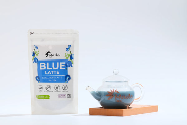 Blue Chai Latte