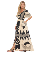 Geo Maxi Dress