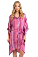 Pink Lavender Silky Tunic